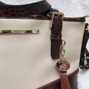 Authentic Brahmin “Mini Asher” Satchel